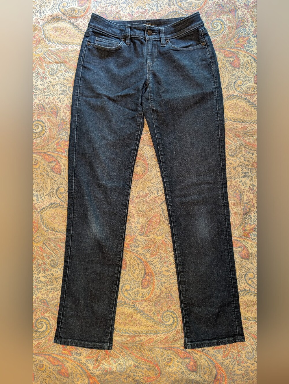 Loft Size 0 Curvy Straight Jeans